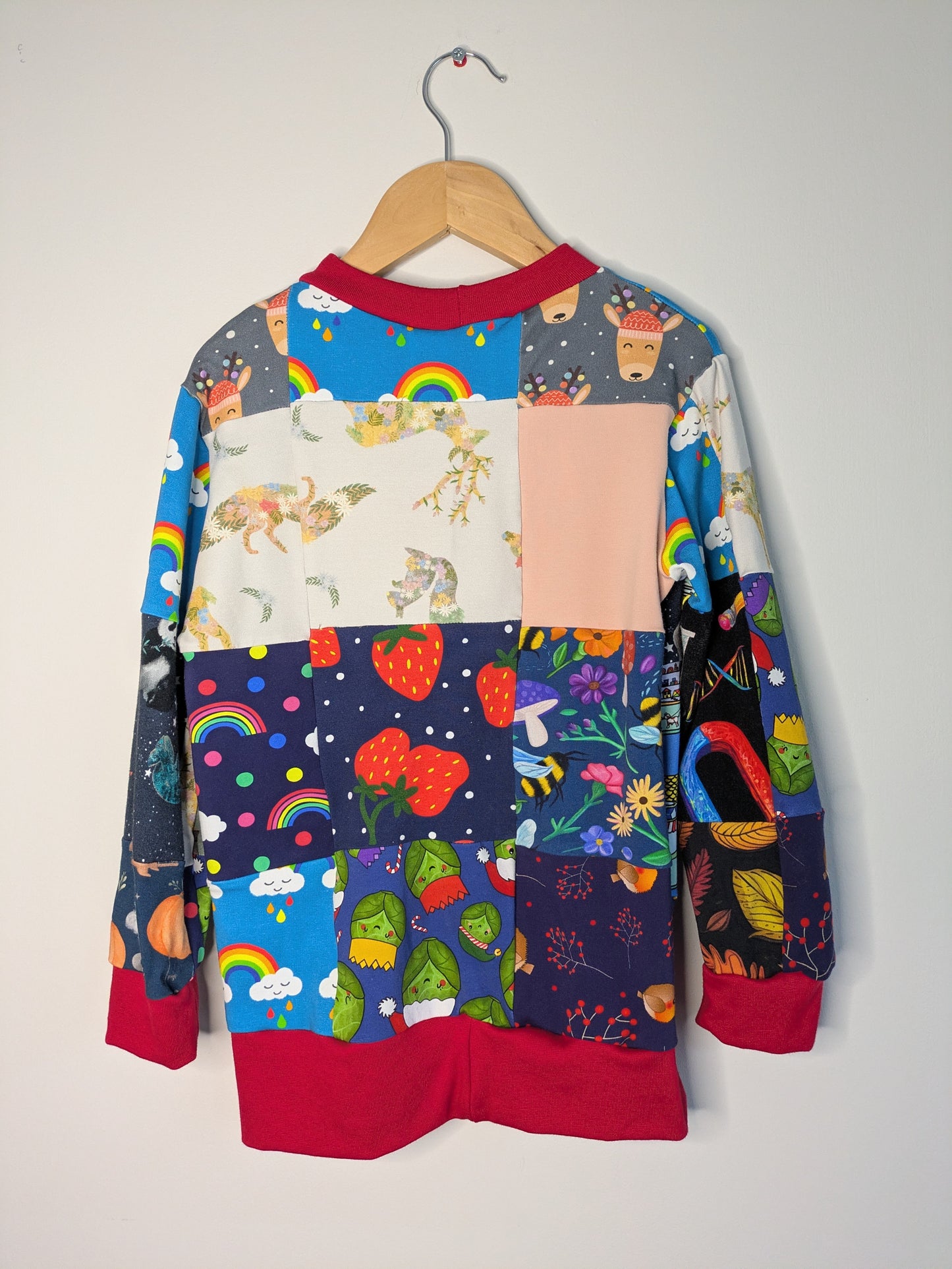 Children's patchwork jumper