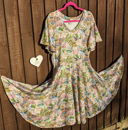 Women's Made for you full circle dress with pockets!