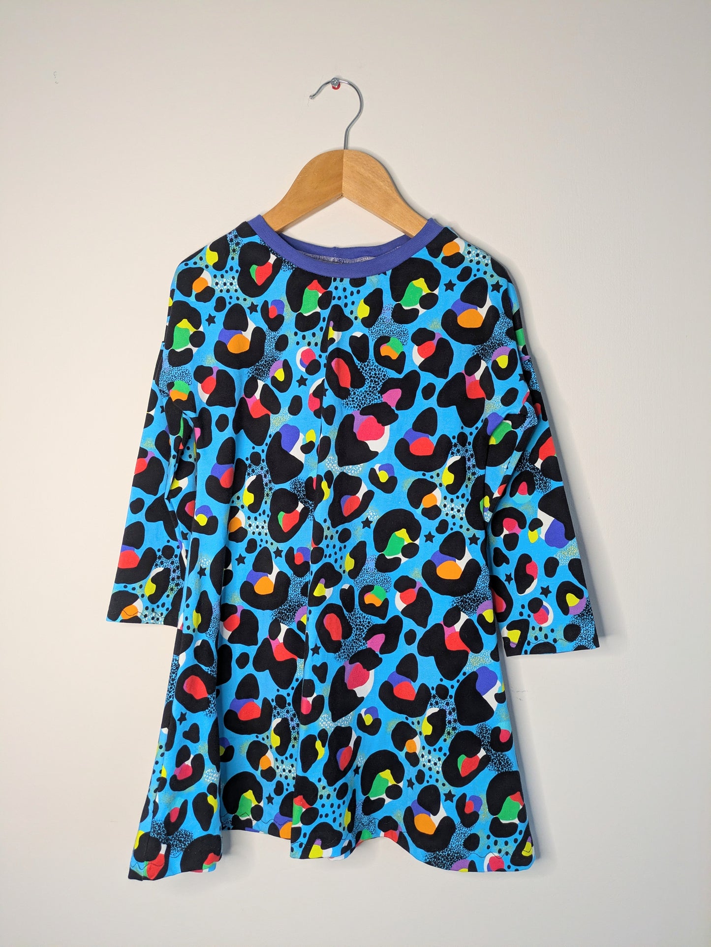 Children's Leopard long sleeved dress
