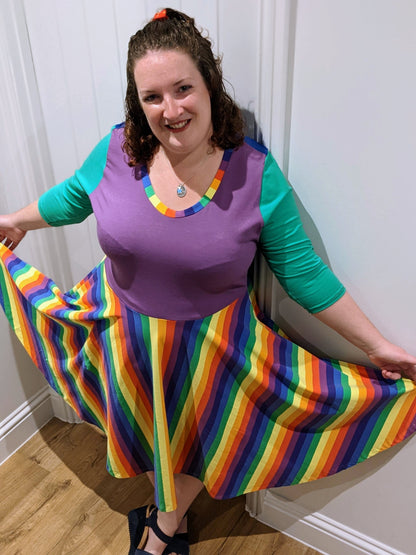 Women's Made for you full circle dress with pockets!