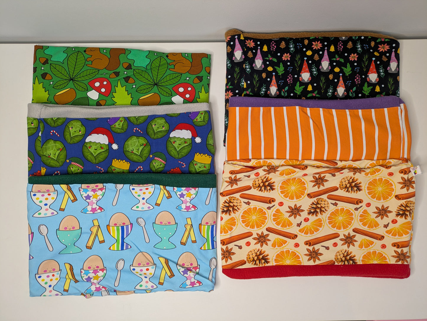 Snuggly fleece snood