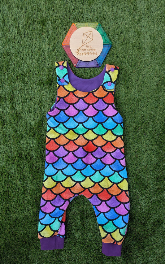 Unisex Grow with me Children's Dungarees